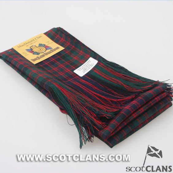 Full Length Sash in MacDonald Modern Tartan