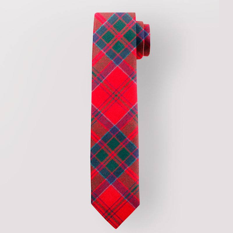 Pure Wool Tie in MacDonell of Keppoch Modern Tartan