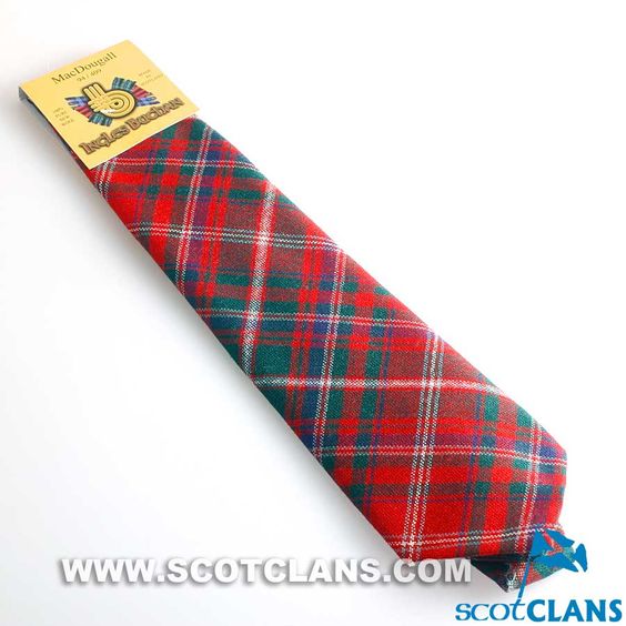 Pure Wool Tie in MacDougall Modern Tartan