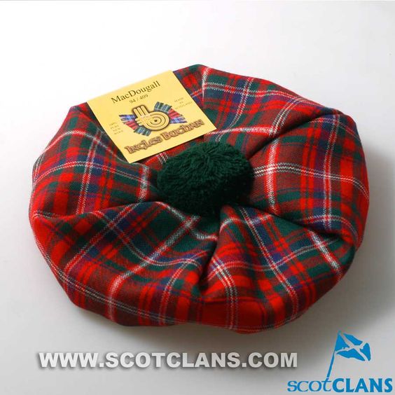 Unisex Wool Tam in MacDougal Modern Tartan