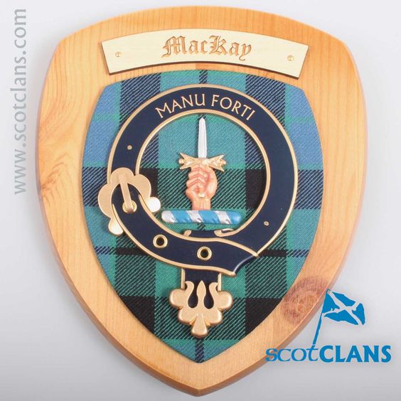 MacKay Clan Crest Plaque