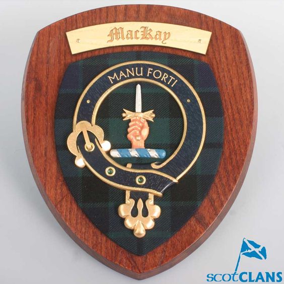 MacKay Clan Crest Plaque