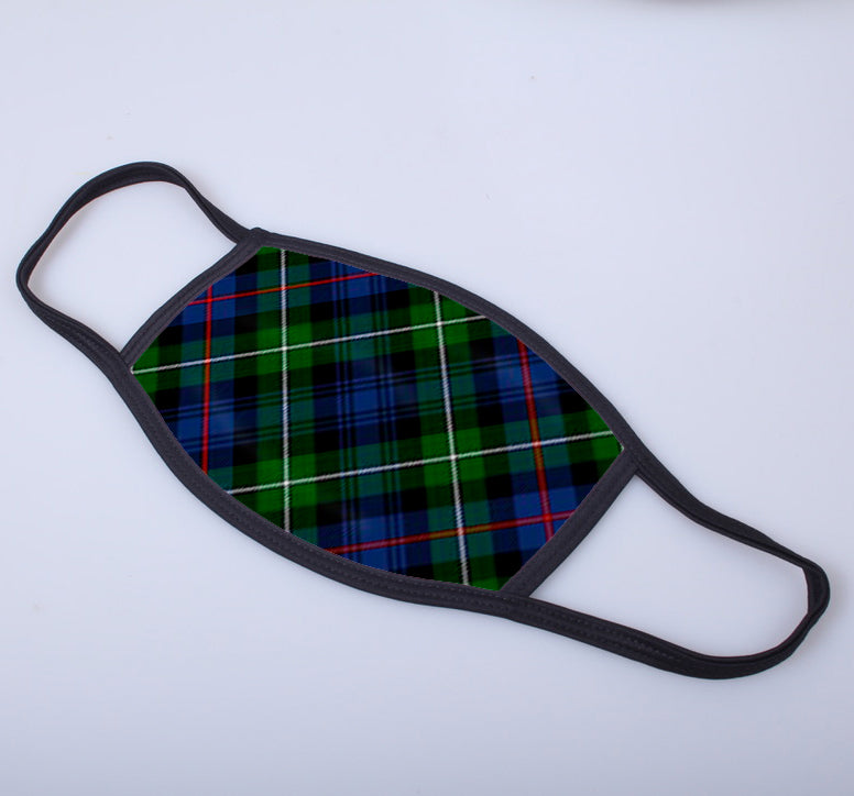 MacKenzie Tartan Printed Face Mask