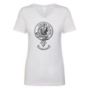MacLaine of Lochbuie Clan Crest Ladies Ouline T-Shirt