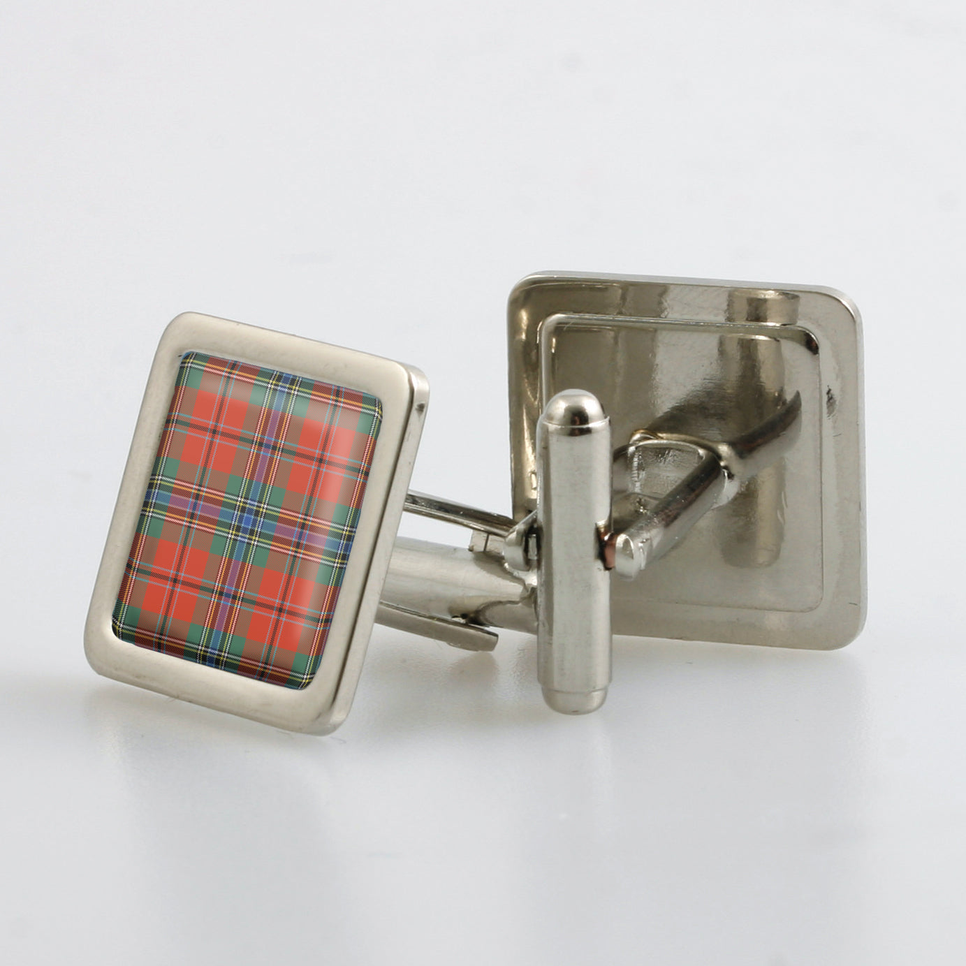 MacLean of Duart Ancient Tartan Cufflinks - Choose Your Shape