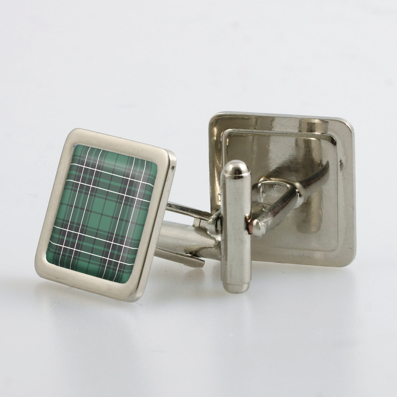 MacLean Hunting Ancient Tartan Cufflinks - Choose Your Shape