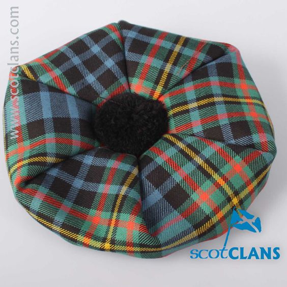 Luxury Unisex Wool Tam in MacLellan Tartan