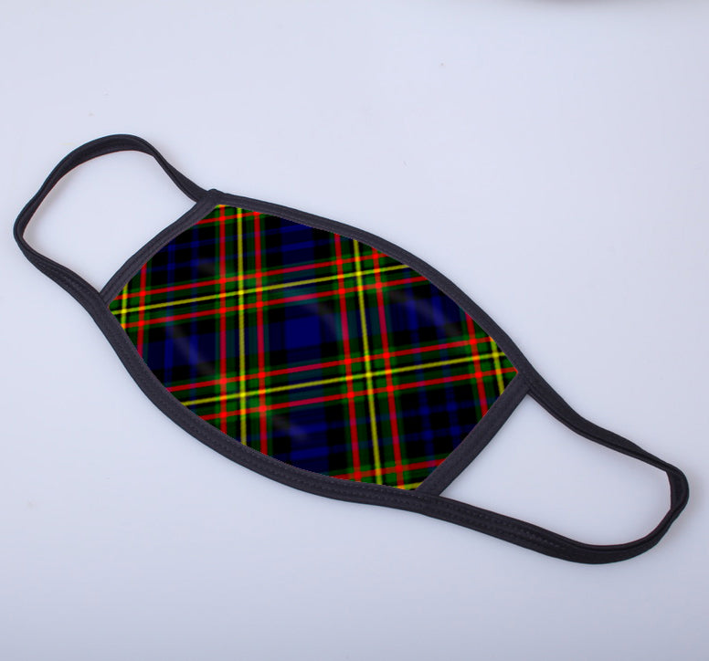 MacLellan Tartan Printed Face Mask