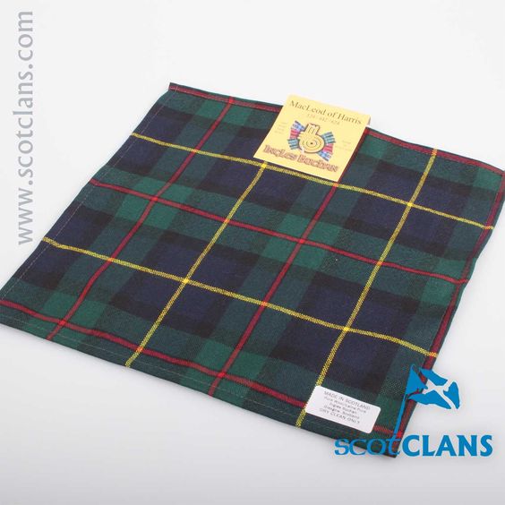 Pocket Square in MacLeod of Harris Modern Tartan