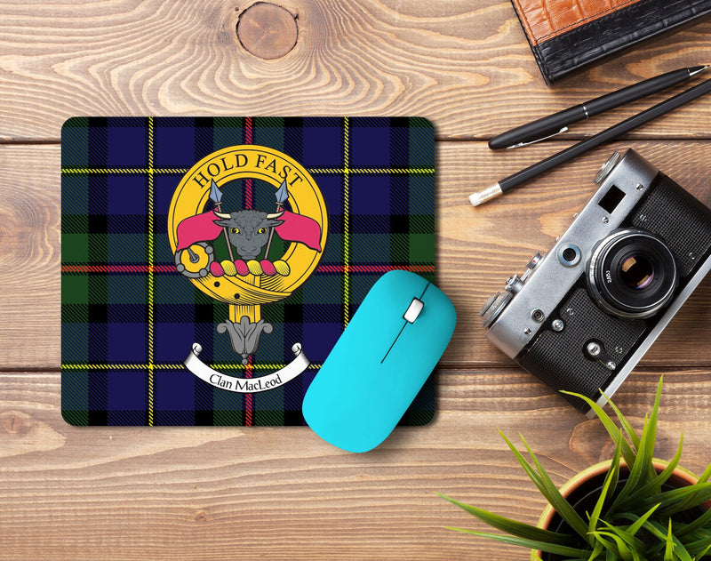 MacLeod Clan Crest Mouse Pad