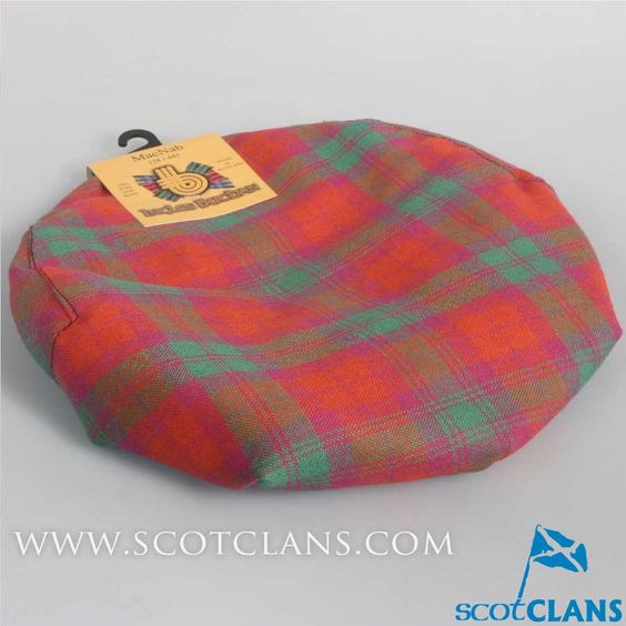 Pure Wool Golf Cap in MacNab Ancient Tartan