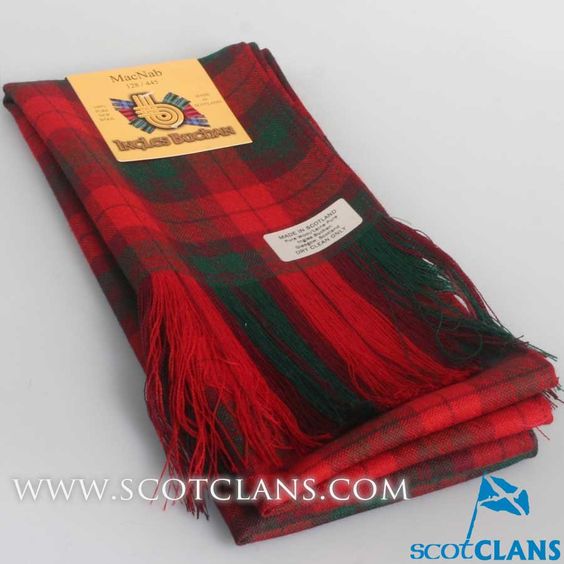 Wool Tartan Full Length MacNab Modern Tartan