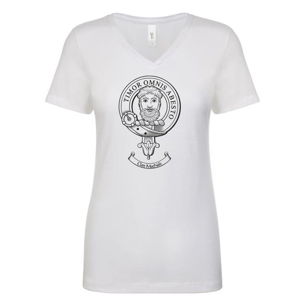 MacNab Clan Crest Ladies Ouline T-Shirt