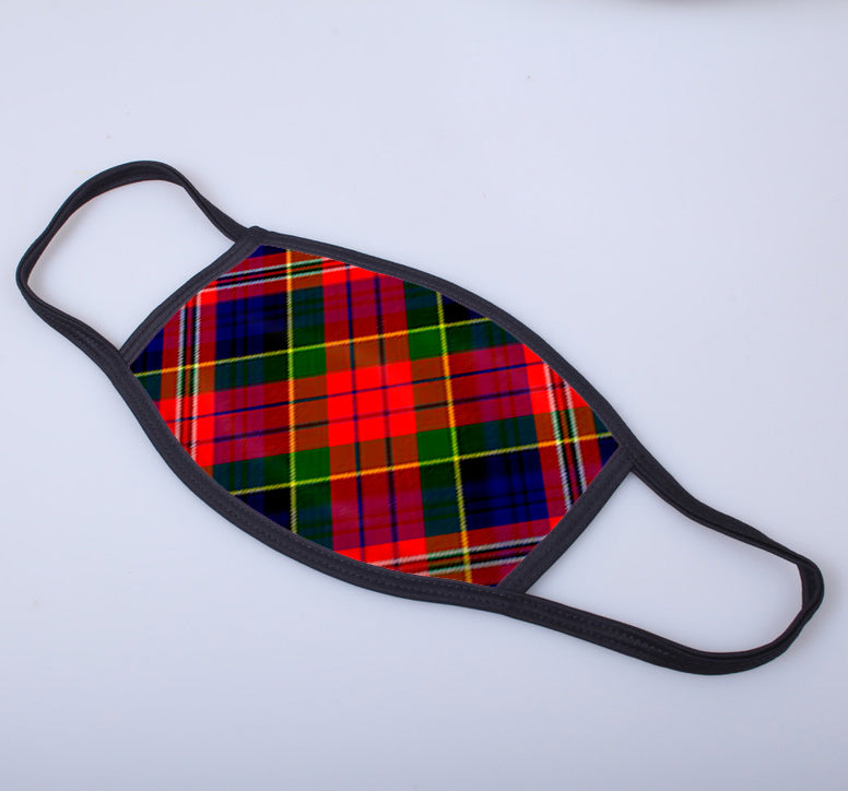 MacPherson Tartan Printed Face Mask