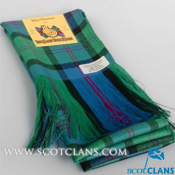 Full Length Sash in MacThomas Ancient Tartan