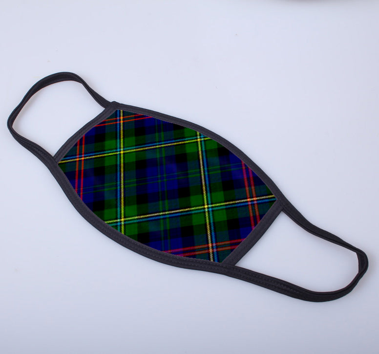 Malcolm Tartan Printed Face Mask