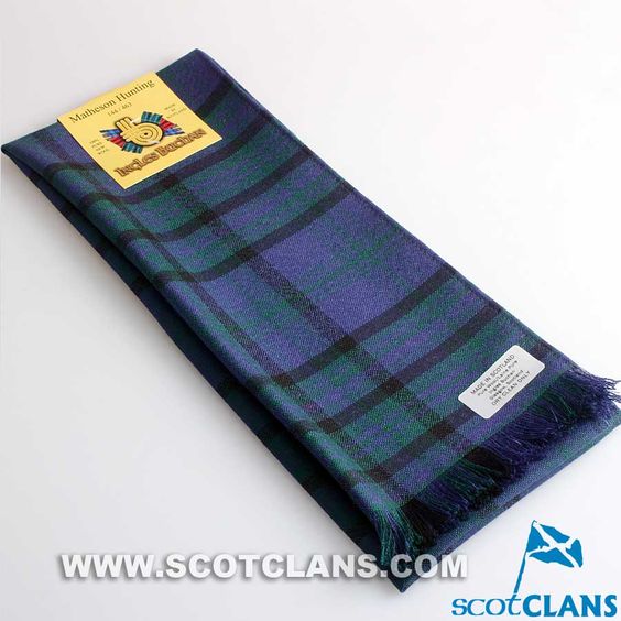 Scarf in Matheson Hunting Modern Tartan