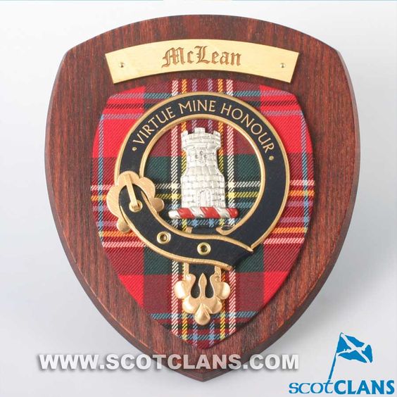 MacLean Clan Crest Plaque