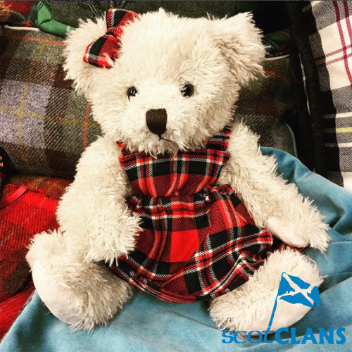 Wee Morag Ancestral Bear in MacFarlane Modern Tartan