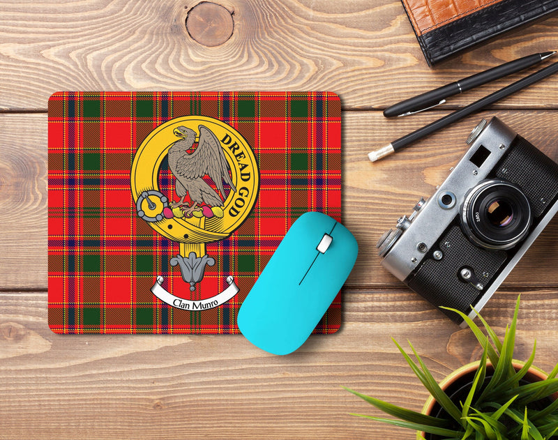 Munro Clan Crest Mouse Pad