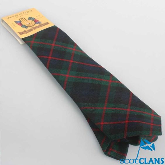 Pure Wool Tie in Murray of Atholl Modern Tartan