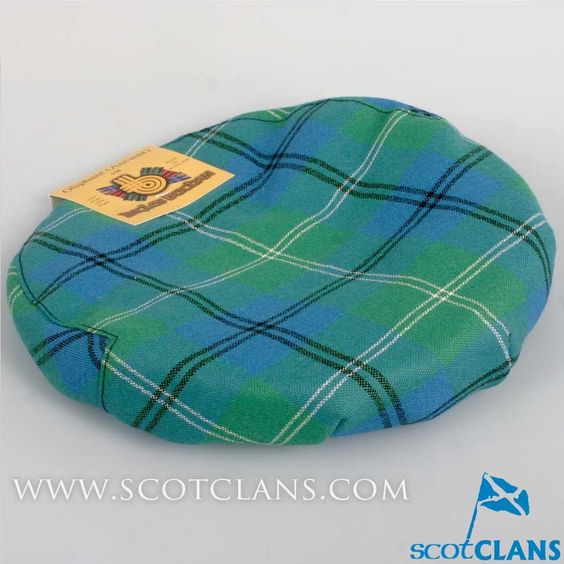 Pure Wool Golf Cap in Oliphant Ancient Tartan