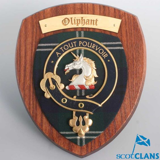 Oliphant Clan Crest Plaque