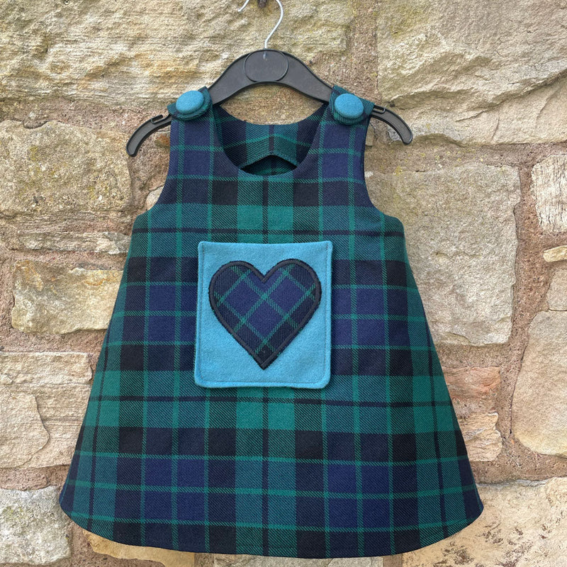 MacKay Modern Tartan Pinafore