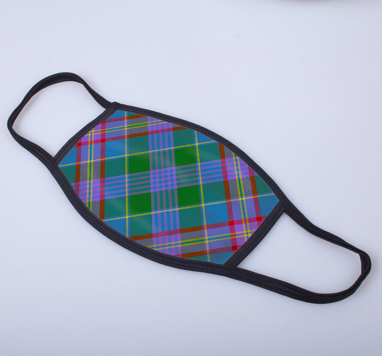 Ralston Tartan Printed Face Mask.