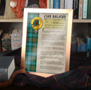Ralston Clan History Print - Choose Framed or Unframed