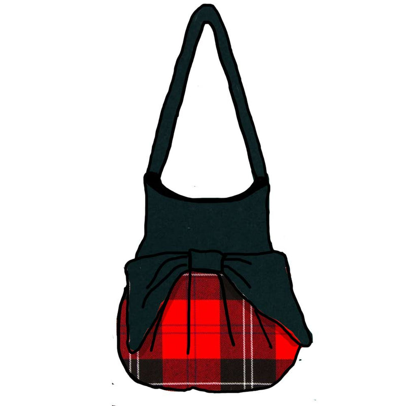 Ramsay Red Modern Effie Bag