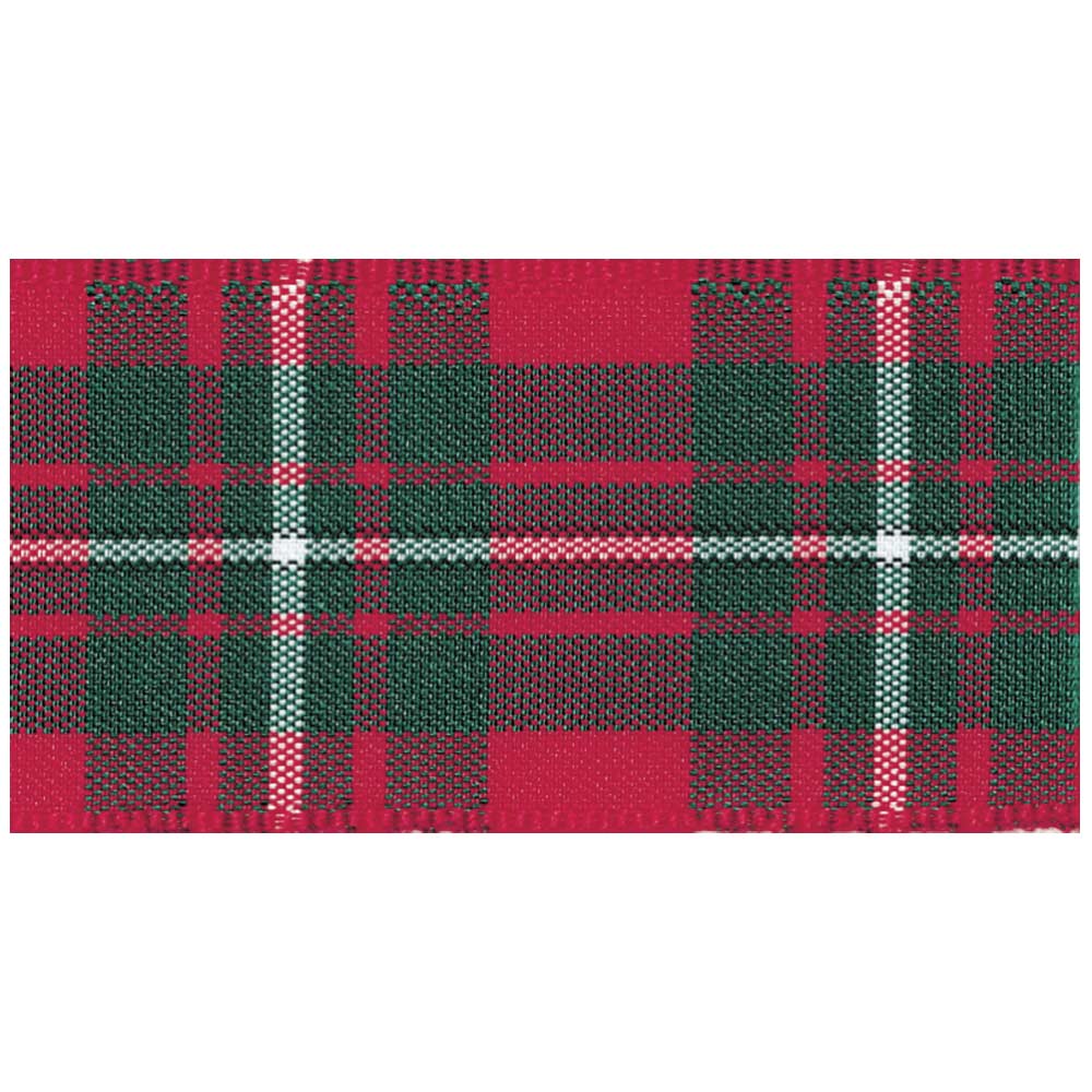 Polyester Tartan Ribbon Rolls - Range of widths