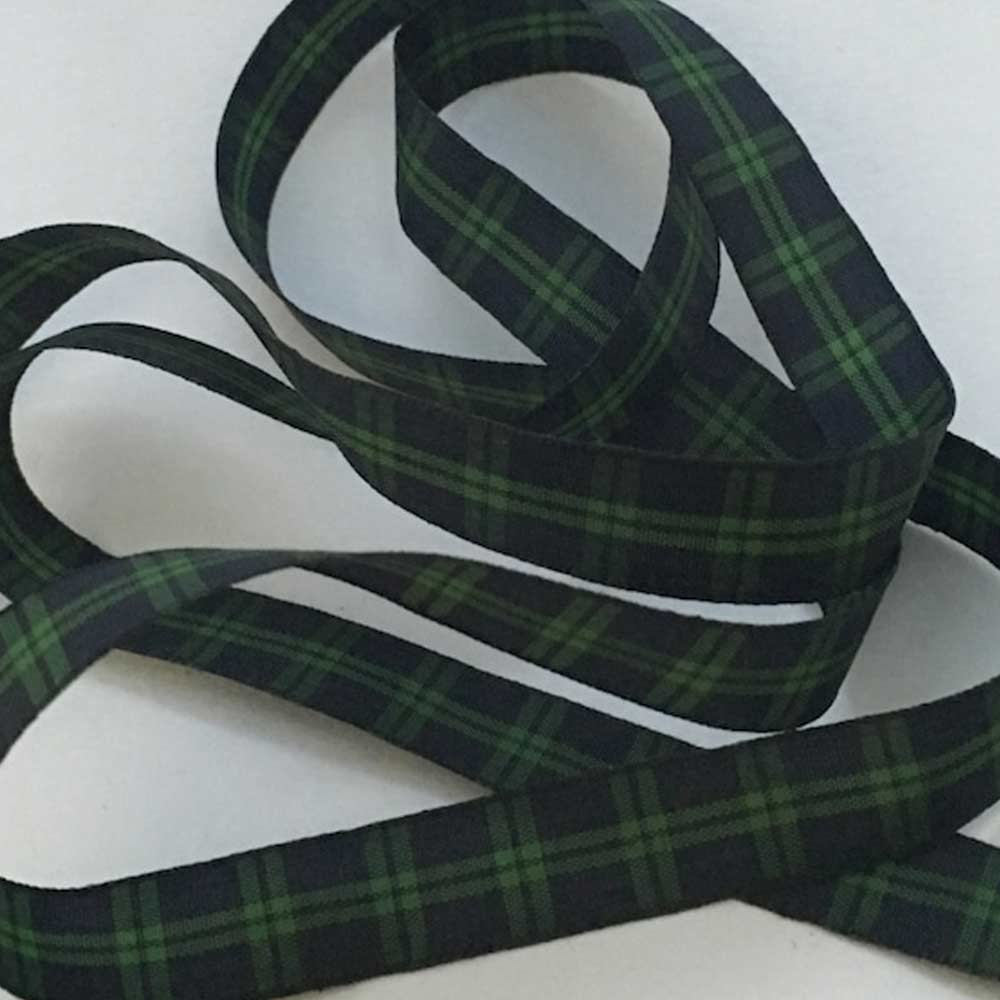 Polyester Tartan Ribbon Rolls - Range of widths