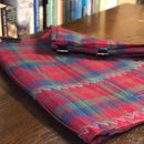 Robertson Red Muted Hand Stitched Kilt