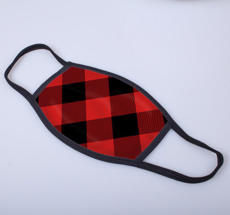 Rob Roy Modern Tartan Printed Face Mask.