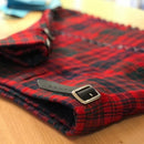 Ross Red Heavyweight Hand Stitched Kilt