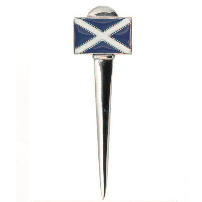 Kilt Pin - Enamel Saltire