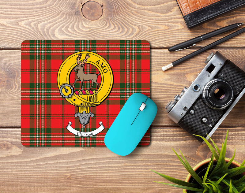 Scott Clan Crest Mouse Pad