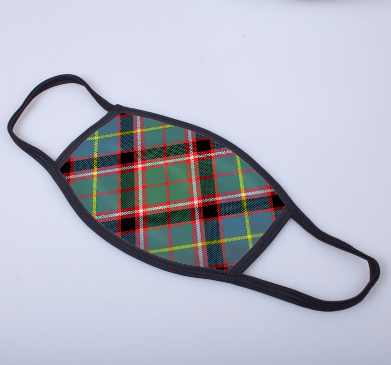 Stirling and Bannockburn Tartan Printed Face Mask