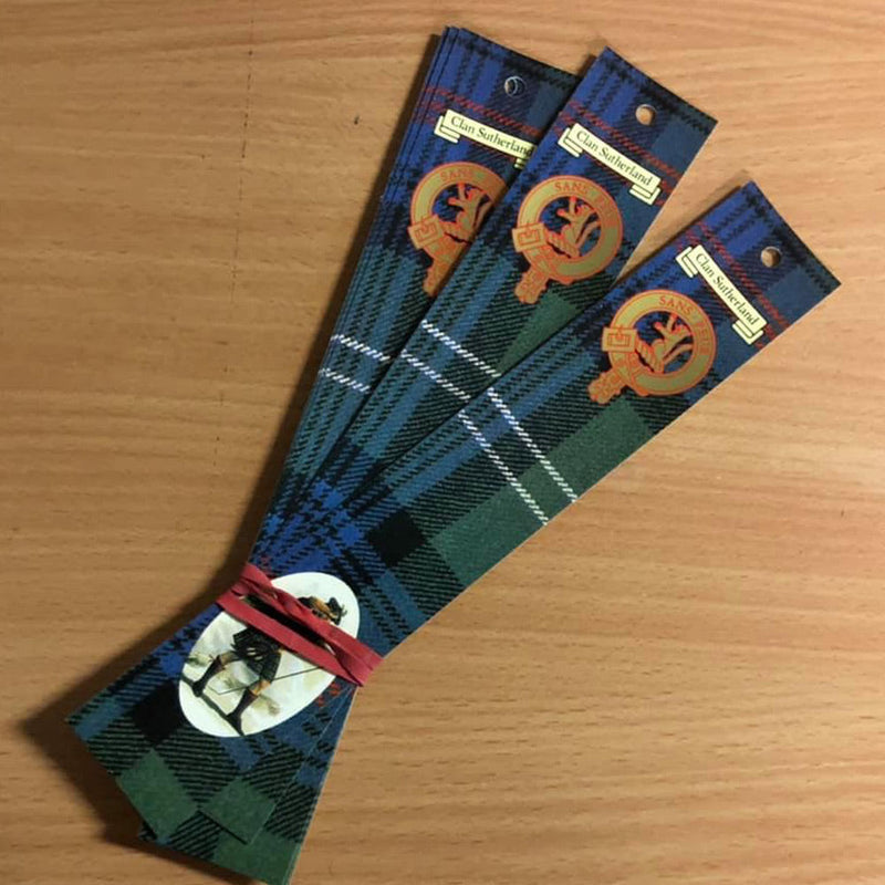 Sutherland Clan Bookmarks 5 Pack