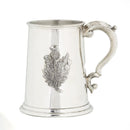 Thistle Pint Pewter Tankard