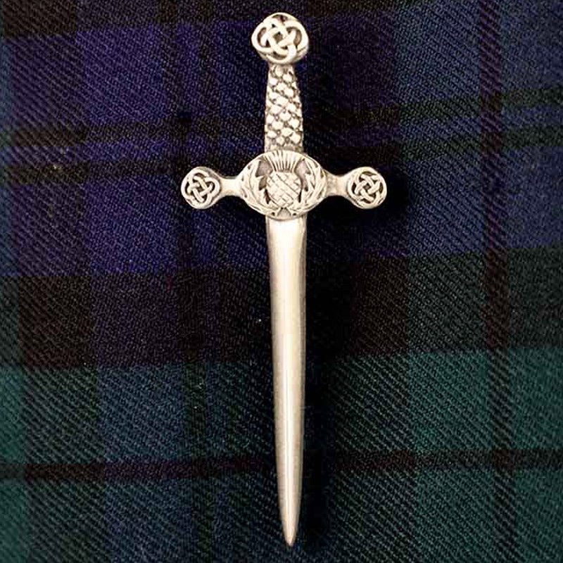 Kilt Pin - Thistle Sword