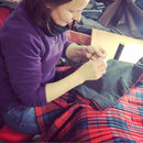 Thomson Red Modern Heavyweight Hand Stitched Kilt