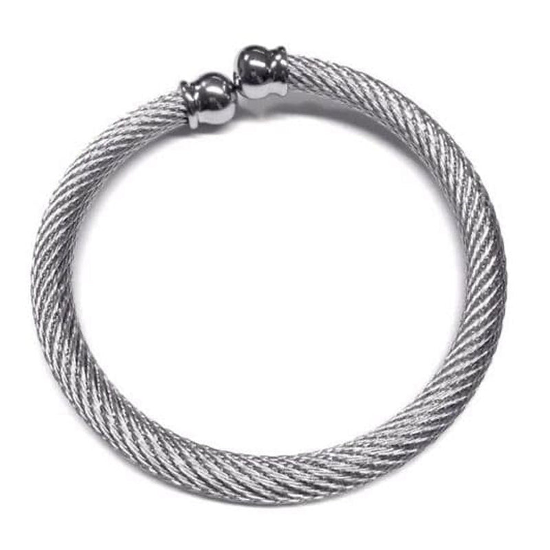 Celtic Stainless Steel Torque Bangle