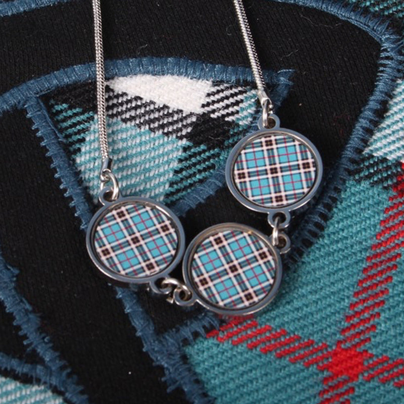 Tartan Triple Pendant