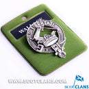 Wallace Clan Crest Badge in Pewter