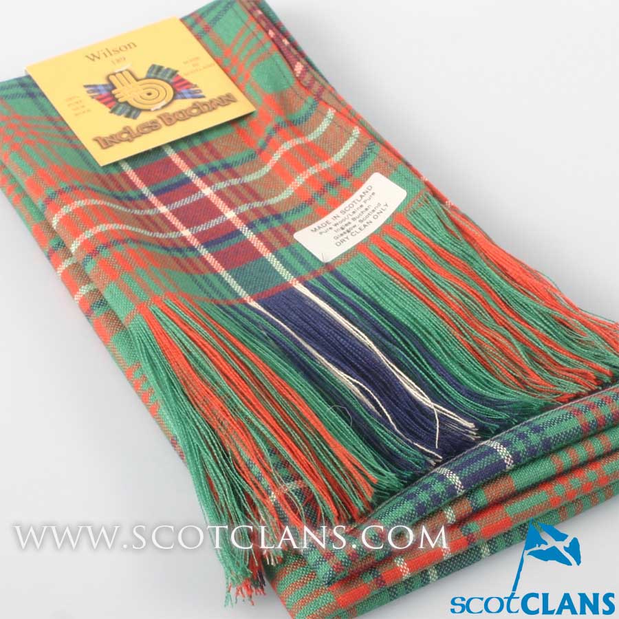 Full Length Sash in Wilson Ancient Tartan