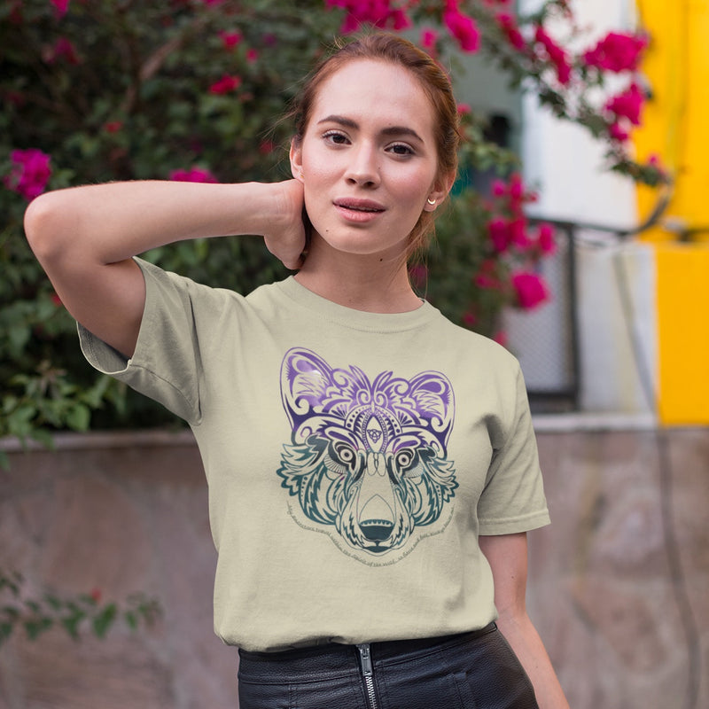 Ancestral Wolf T-Shirt, Lady-Fit